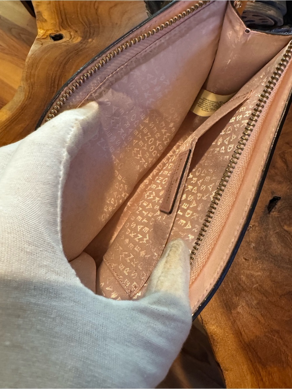 Just in 🔥 Kate Spade Helena Street
Wristlet Clutch Pink Studded converted - Picture 8 of 16